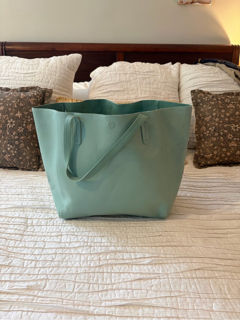 Mint Green XL Tote Bag - Merona Classic Shoulder Tote